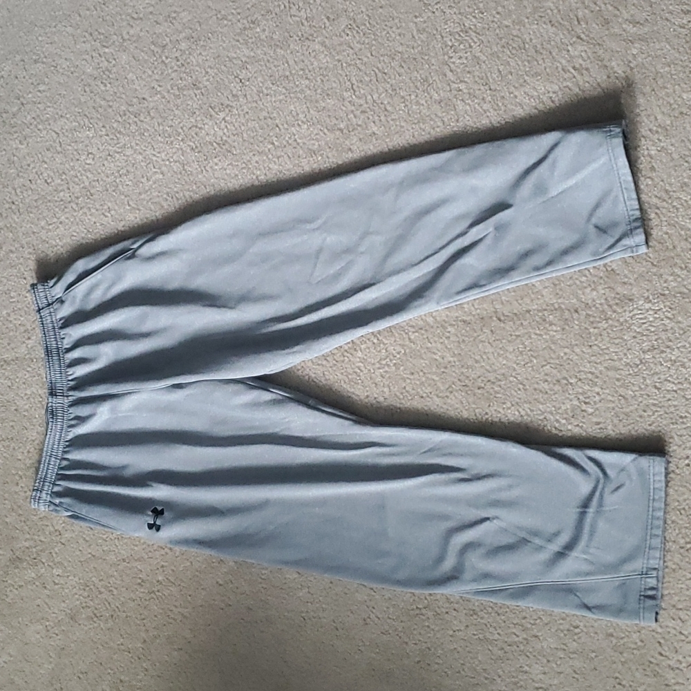 Large gray Under Armour athletic pants